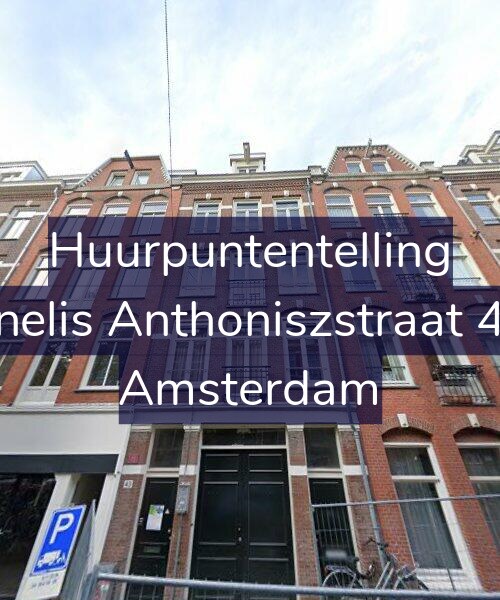 Foto gevel Huurpuntentelling voor Cornelis Anthoniszstraat 43-2, Amsterdam