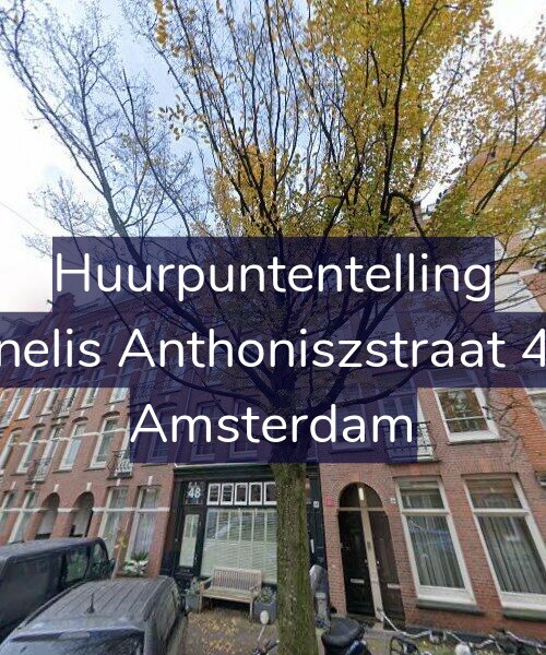 Foto gevel Huurpuntentelling voor Cornelis Anthoniszstraat 48-2, Amsterdam
