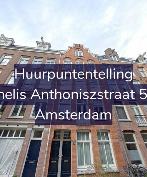 Foto gevel Huurpuntentelling voor Cornelis Anthoniszstraat 55-H, Amsterdam