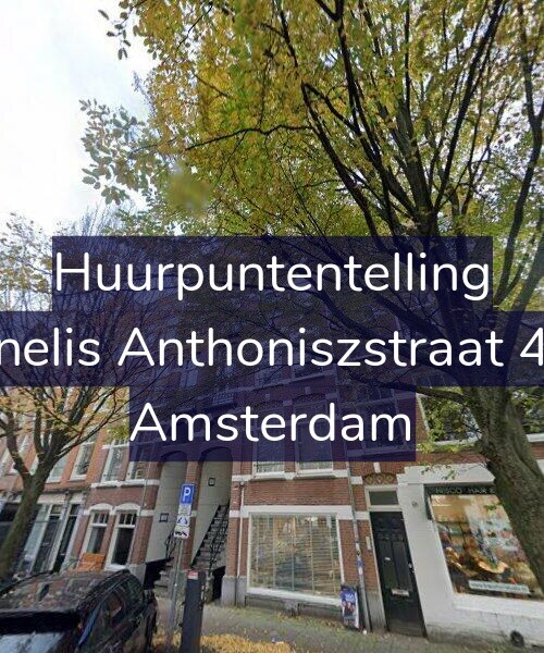 Foto gevel Huurpuntentelling voor Cornelis Anthoniszstraat 42-2, Amsterdam