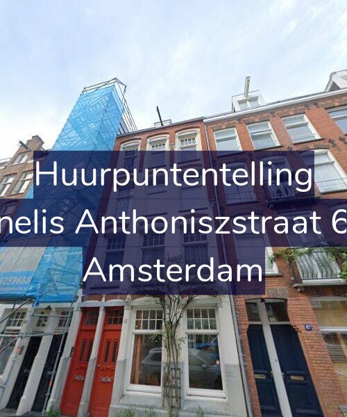 Foto gevel Huurpuntentelling voor Cornelis Anthoniszstraat 65-1, Amsterdam