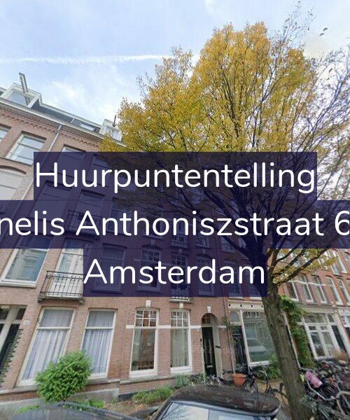 Foto gevel Huurpuntentelling voor Cornelis Anthoniszstraat 60-4, Amsterdam