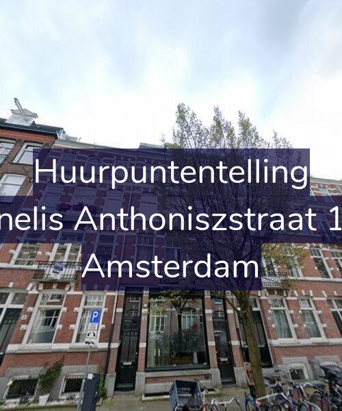 Foto gevel Huurpuntentelling voor Cornelis Anthoniszstraat 16-2, Amsterdam