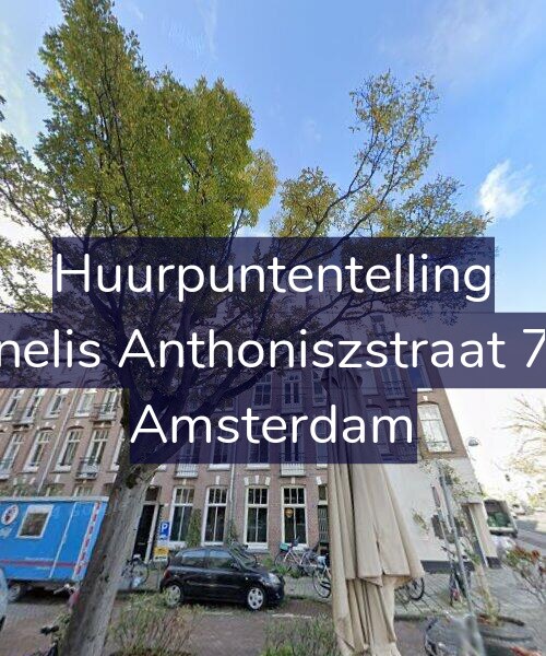 Foto gevel Huurpuntentelling voor Cornelis Anthoniszstraat 79-4, Amsterdam