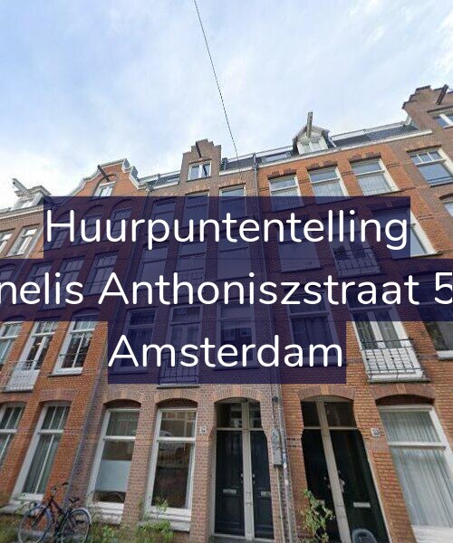Foto gevel Huurpuntentelling voor Cornelis Anthoniszstraat 57-3, Amsterdam