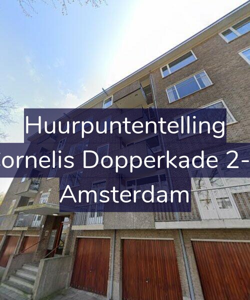 Foto gevel Huurpuntentelling voor Cornelis Dopperkade 2-1, Amsterdam