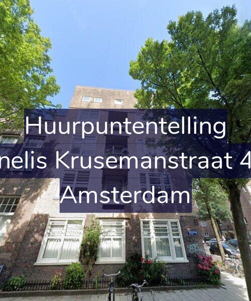 Foto gevel Huurpuntentelling voor Cornelis Krusemanstraat 46-1, Amsterdam