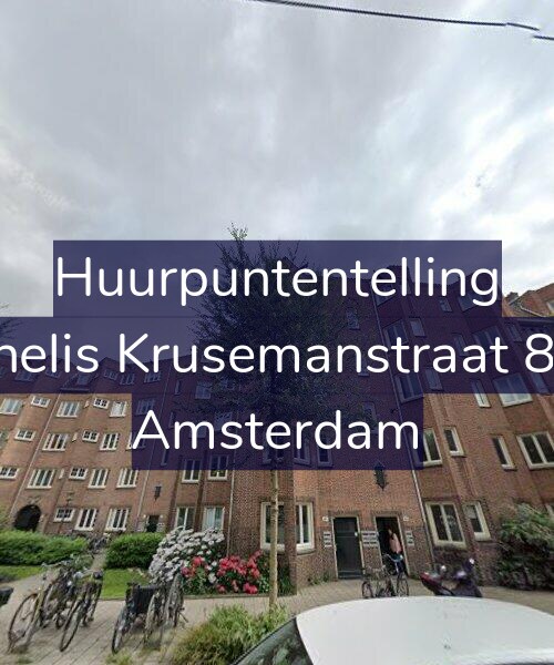 Foto gevel Huurpuntentelling voor Cornelis Krusemanstraat 81-H, Amsterdam