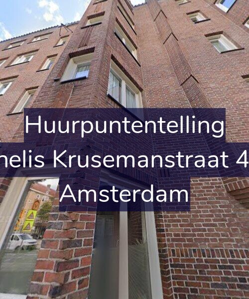Foto gevel Huurpuntentelling voor Cornelis Krusemanstraat 47-H, Amsterdam