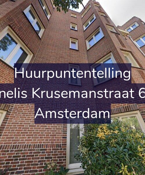Foto gevel Huurpuntentelling voor Cornelis Krusemanstraat 61-2, Amsterdam