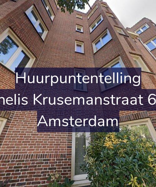 Foto gevel Huurpuntentelling voor Cornelis Krusemanstraat 61-H, Amsterdam