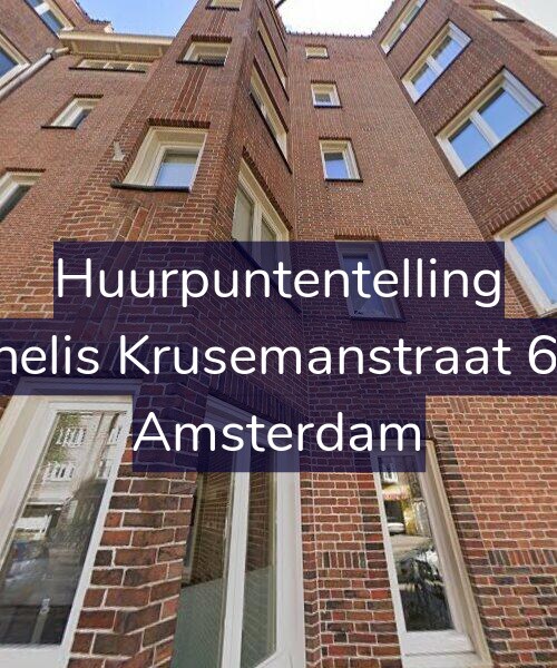 Foto gevel Huurpuntentelling voor Cornelis Krusemanstraat 63-H, Amsterdam