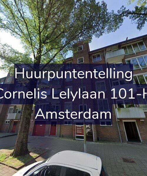 Foto gevel Huurpuntentelling voor Cornelis Lelylaan 101-H, Amsterdam