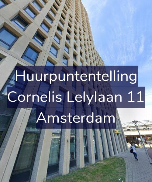 Foto gevel Huurpuntentelling voor Cornelis Lelylaan 11, Amsterdam