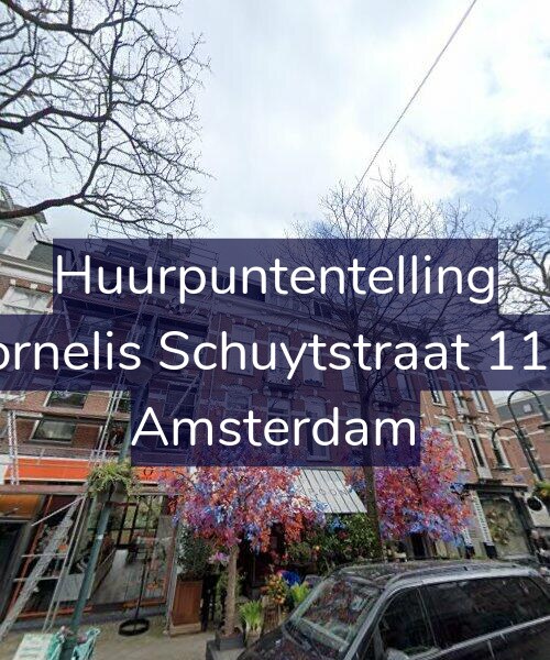 Foto gevel Huurpuntentelling voor Cornelis Schuytstraat 11-2, Amsterdam