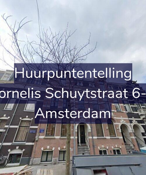 Foto gevel Huurpuntentelling voor Cornelis Schuytstraat 6-H, Amsterdam