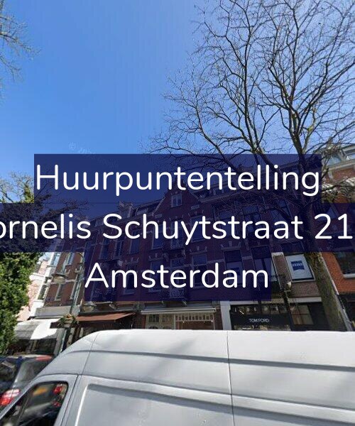 Foto gevel Huurpuntentelling voor Cornelis Schuytstraat 21-2, Amsterdam
