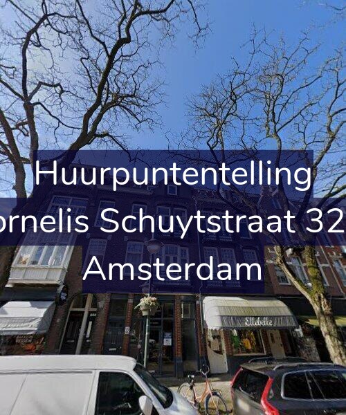 Foto gevel Huurpuntentelling voor Cornelis Schuytstraat 32-1, Amsterdam