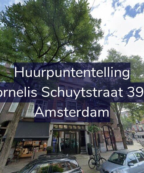 Foto gevel Huurpuntentelling voor Cornelis Schuytstraat 39-1, Amsterdam