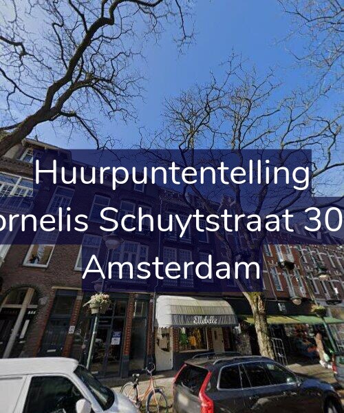 Foto gevel Huurpuntentelling voor Cornelis Schuytstraat 30-2, Amsterdam