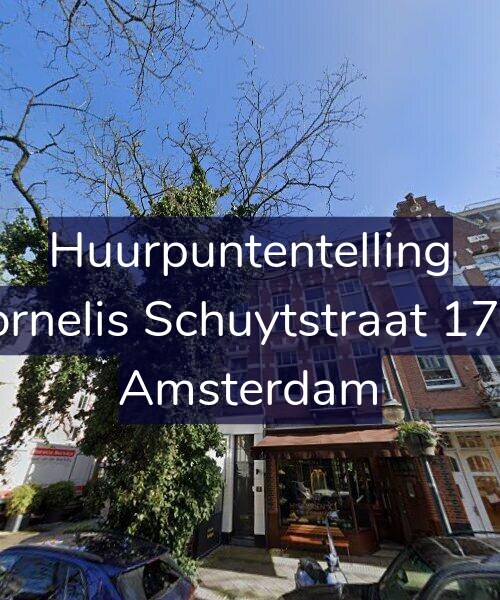 Foto gevel Huurpuntentelling voor Cornelis Schuytstraat 17-1, Amsterdam