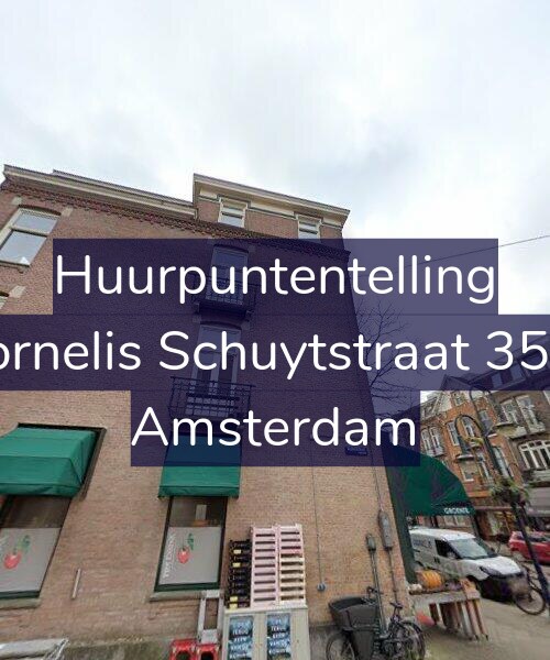 Foto gevel Huurpuntentelling voor Cornelis Schuytstraat 35-1, Amsterdam