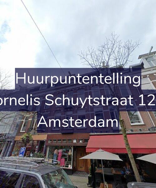 Foto gevel Huurpuntentelling voor Cornelis Schuytstraat 12-1, Amsterdam