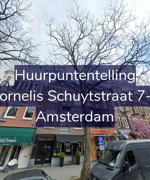 Foto gevel Huurpuntentelling voor Cornelis Schuytstraat 7-1, Amsterdam