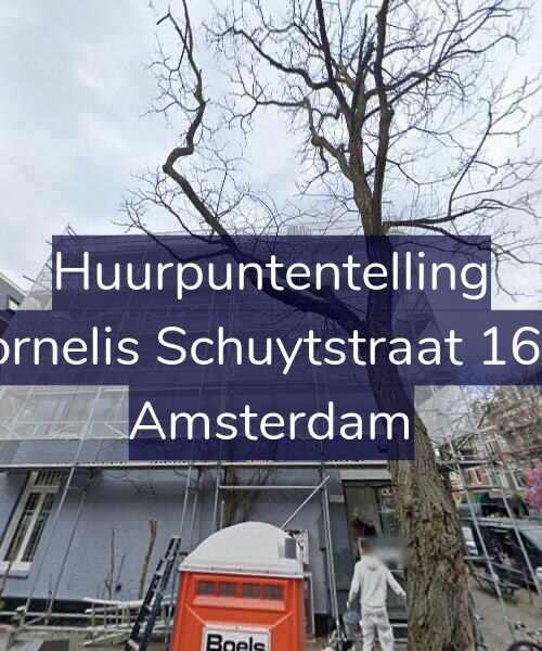 Foto gevel Huurpuntentelling voor Cornelis Schuytstraat 16-1, Amsterdam