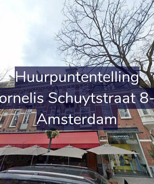 Foto gevel Huurpuntentelling voor Cornelis Schuytstraat 8-B, Amsterdam