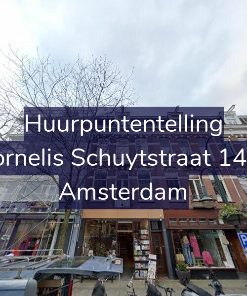 Foto gevel Huurpuntentelling voor Cornelis Schuytstraat 14-1, Amsterdam