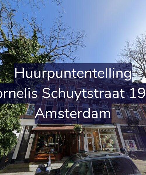 Foto gevel Huurpuntentelling voor Cornelis Schuytstraat 19-2, Amsterdam