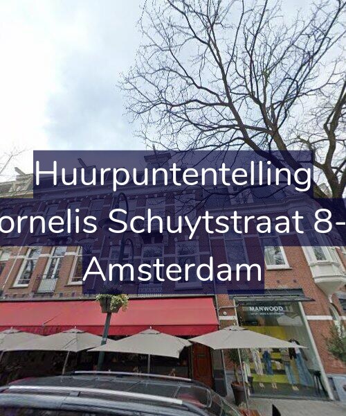 Foto gevel Huurpuntentelling voor Cornelis Schuytstraat 8-A, Amsterdam