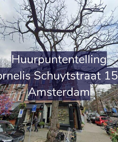 Foto gevel Huurpuntentelling voor Cornelis Schuytstraat 15-2, Amsterdam
