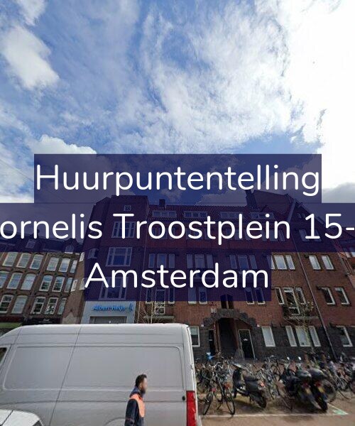 Foto gevel Huurpuntentelling voor Cornelis Troostplein 15-2, Amsterdam