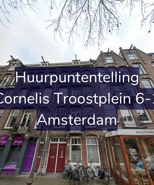 Foto gevel Huurpuntentelling voor Cornelis Troostplein 6-1, Amsterdam