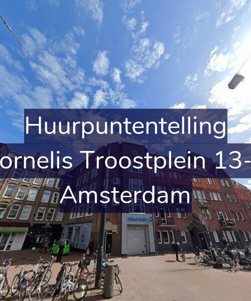 Foto gevel Huurpuntentelling voor Cornelis Troostplein 13-3, Amsterdam