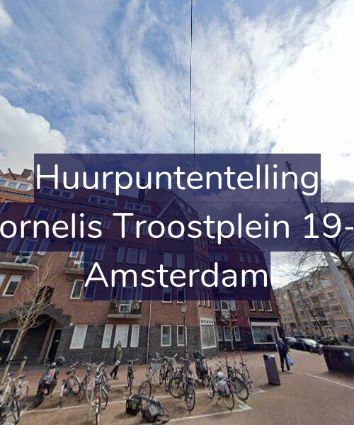 Foto gevel Huurpuntentelling voor Cornelis Troostplein 19-2, Amsterdam