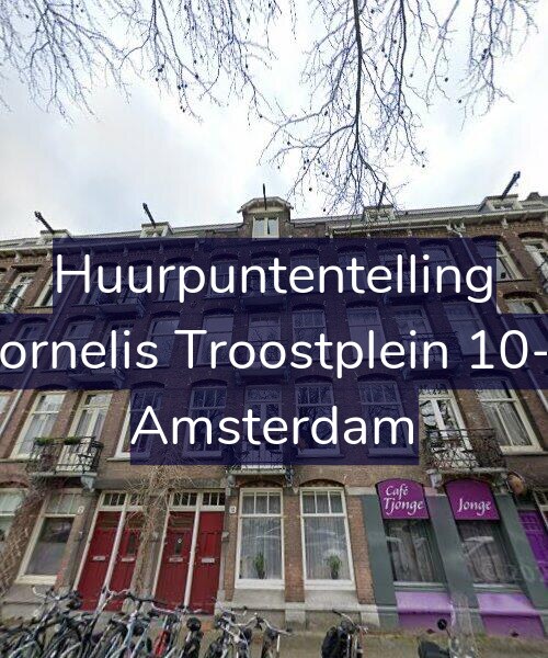Foto gevel Huurpuntentelling voor Cornelis Troostplein 10-1, Amsterdam