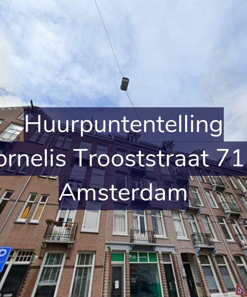 Foto gevel Huurpuntentelling voor Cornelis Trooststraat 71-2, Amsterdam