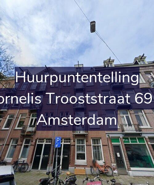 Foto gevel Huurpuntentelling voor Cornelis Trooststraat 69-1, Amsterdam