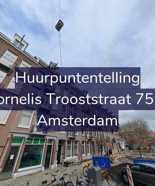 Foto gevel Huurpuntentelling voor Cornelis Trooststraat 75-1, Amsterdam