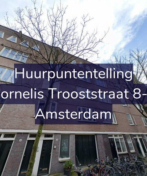 Foto gevel Huurpuntentelling voor Cornelis Trooststraat 8-1, Amsterdam