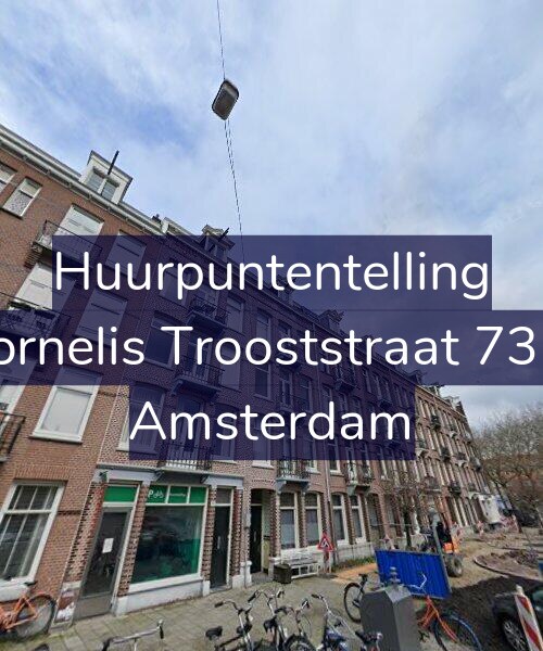 Foto gevel Huurpuntentelling voor Cornelis Trooststraat 73-3, Amsterdam