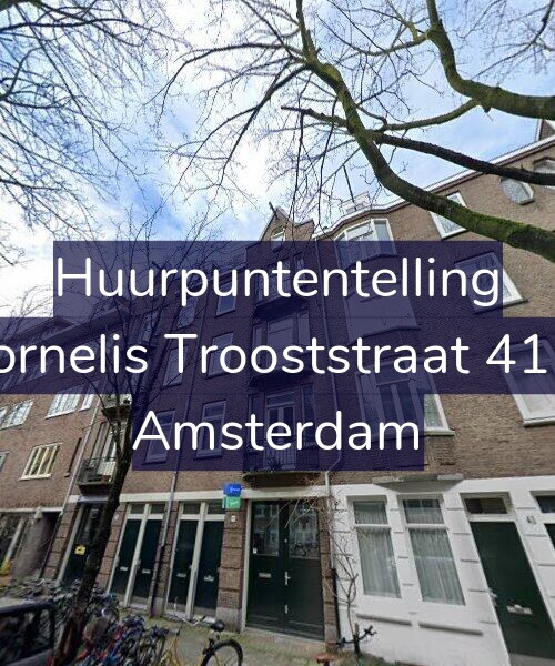 Foto gevel Huurpuntentelling voor Cornelis Trooststraat 41-2, Amsterdam