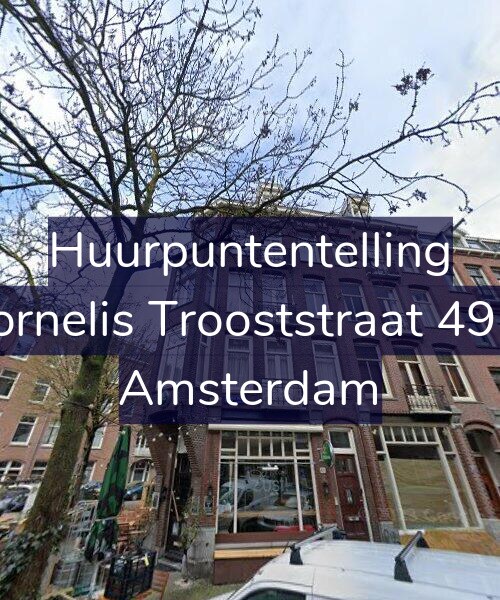 Foto gevel Huurpuntentelling voor Cornelis Trooststraat 49-3, Amsterdam
