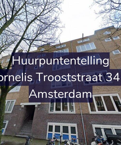 Foto gevel Huurpuntentelling voor Cornelis Trooststraat 34-1, Amsterdam