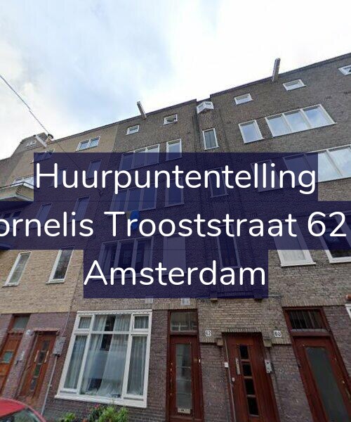 Foto gevel Huurpuntentelling voor Cornelis Trooststraat 62-3, Amsterdam