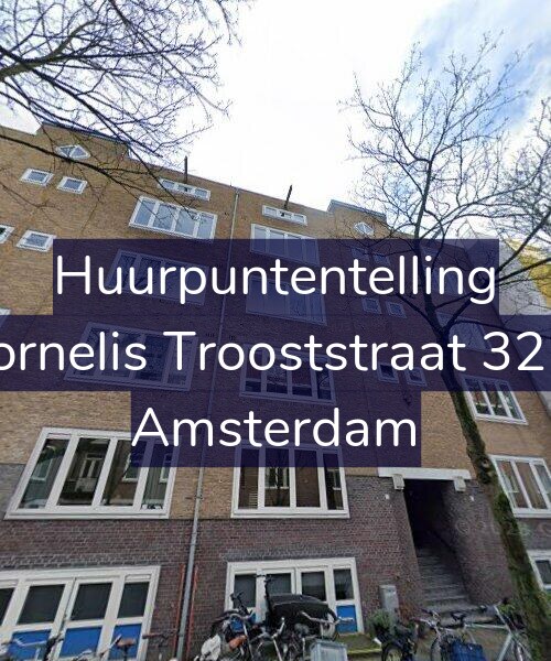 Foto gevel Huurpuntentelling voor Cornelis Trooststraat 32-3, Amsterdam