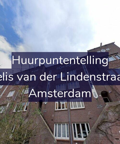 Foto gevel Huurpuntentelling voor Cornelis van der Lindenstraat 5-3, Amsterdam